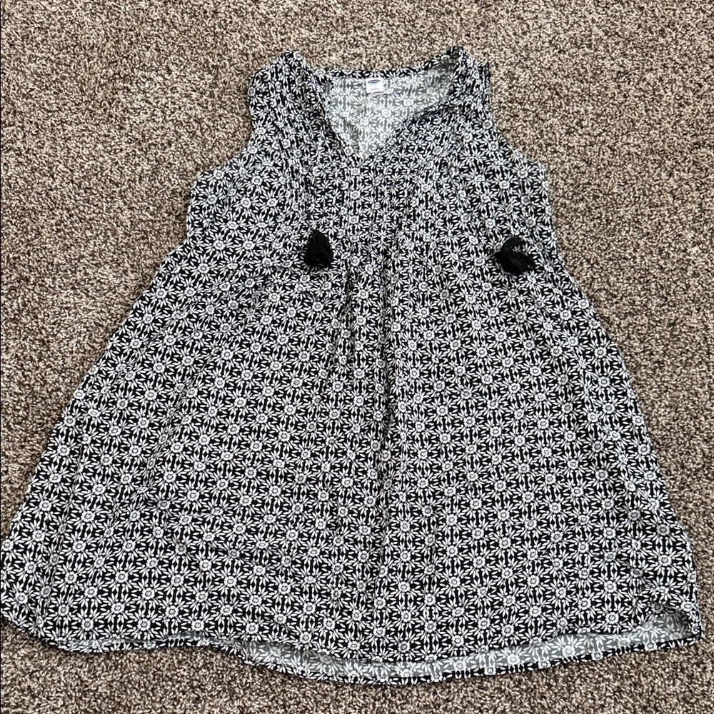 Old Navy Black and White Mini Dress